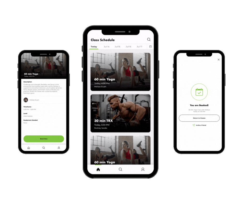 demogym display, scrolled
